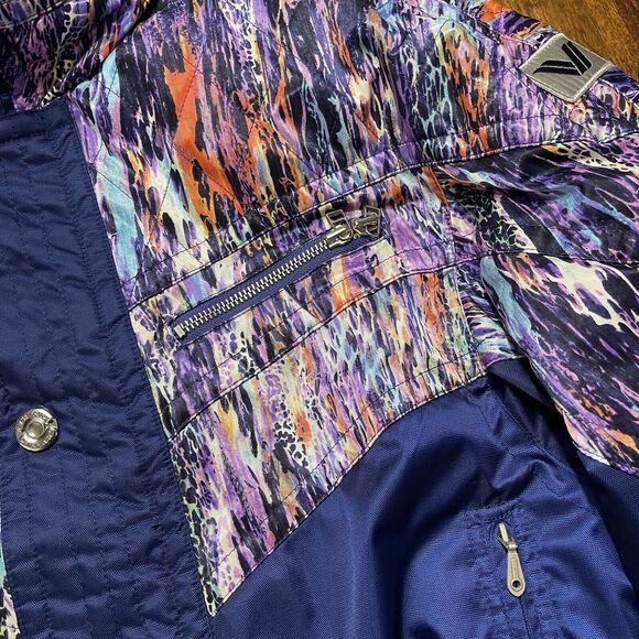 Phenix Sports Vintage Ski Jacket Purple Multicolor XS Rare - Picture 5 of 13